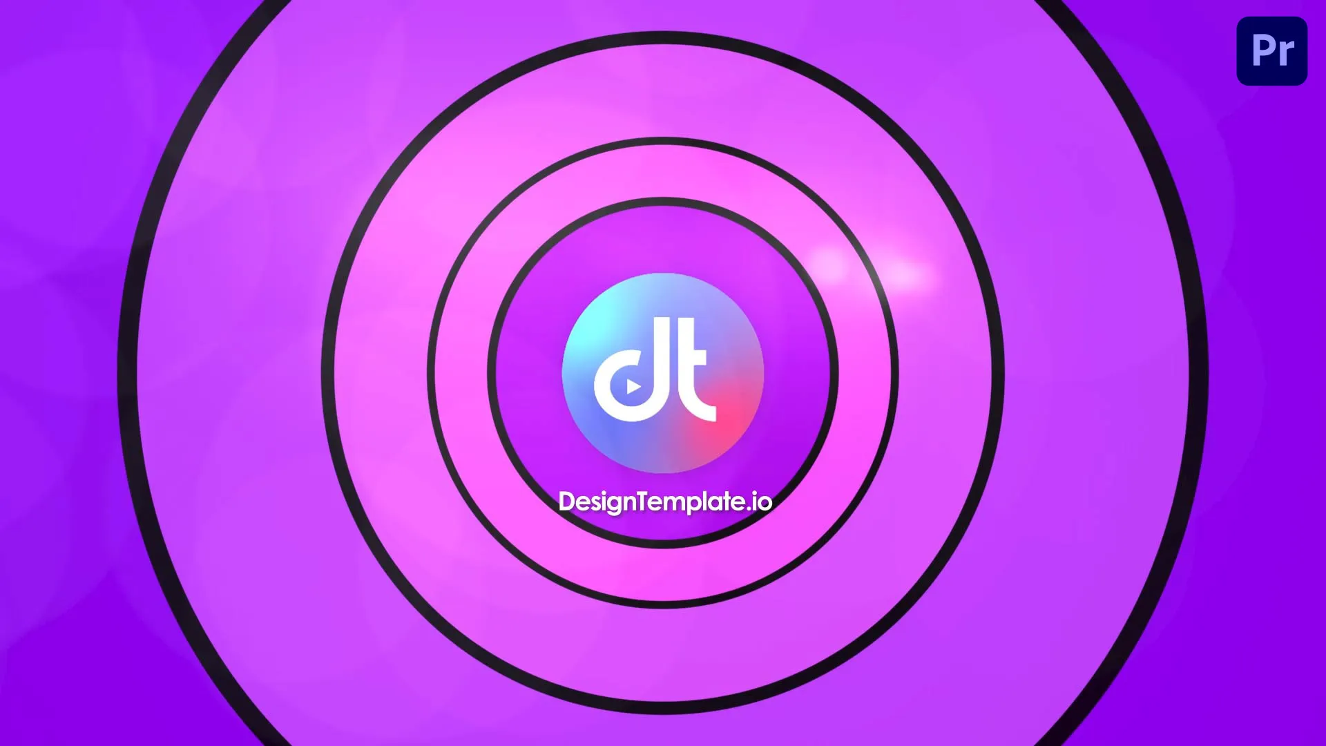 Dynamic Circular 3D Logo